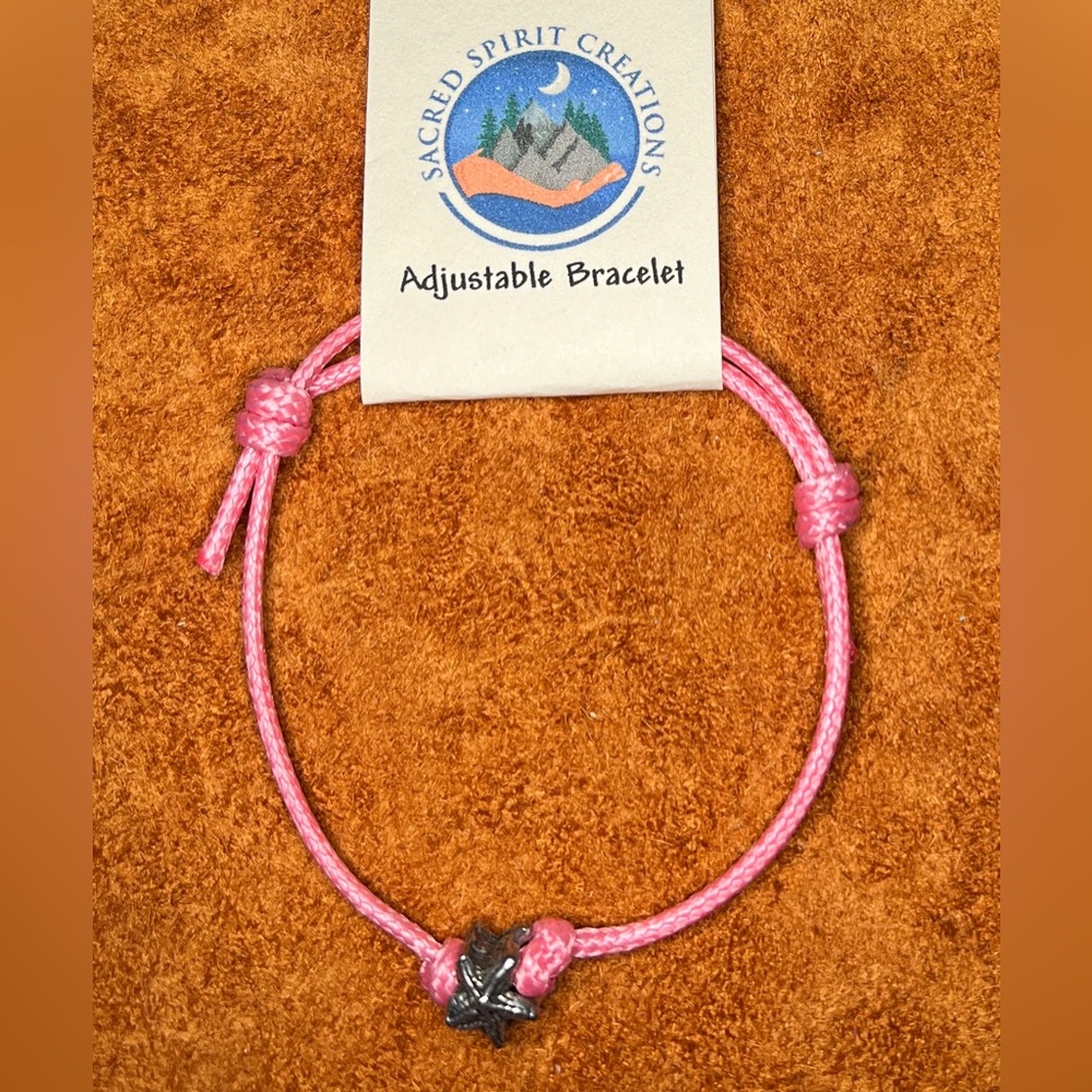 Starfish Pink Adjustable Bracelet